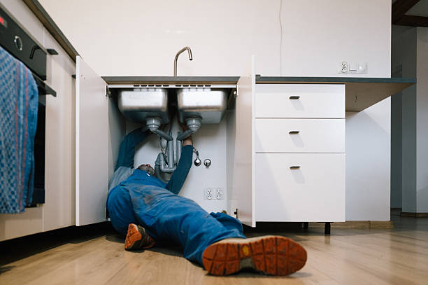 Professional Drain Cleaning technician working in Hughesville, MD